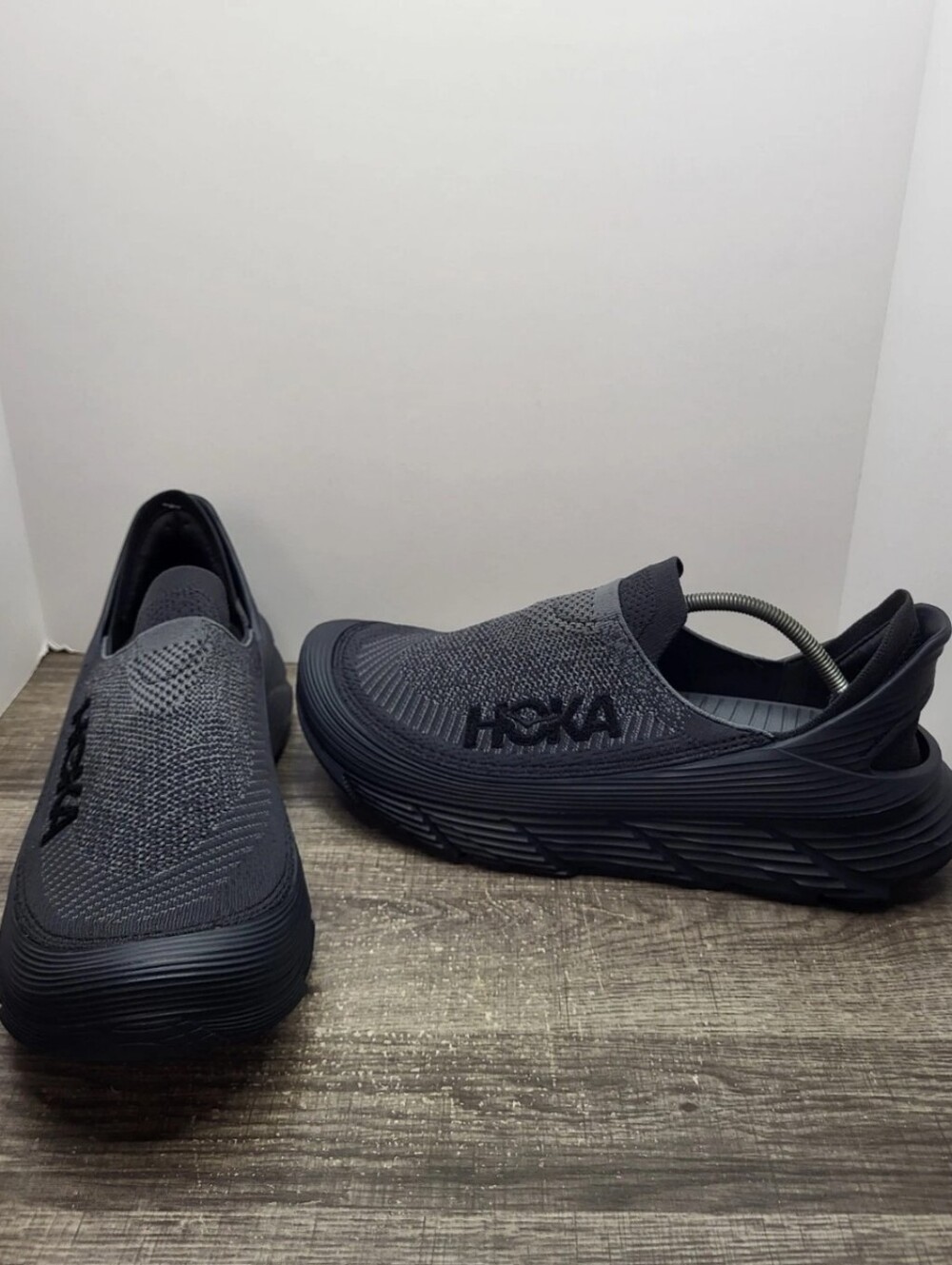 Hoka One One Restore TC 1134532-BBLC Sneaker Unisex Men Sz 14 Wms 15 Black Shoes
